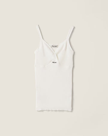 Cotton mesh top
