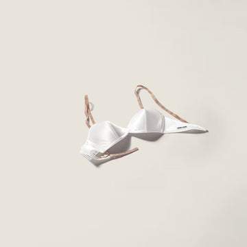Satin bra