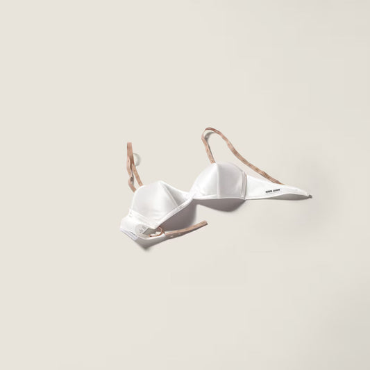 Satin bra