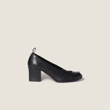 Elan nappa leather pumps