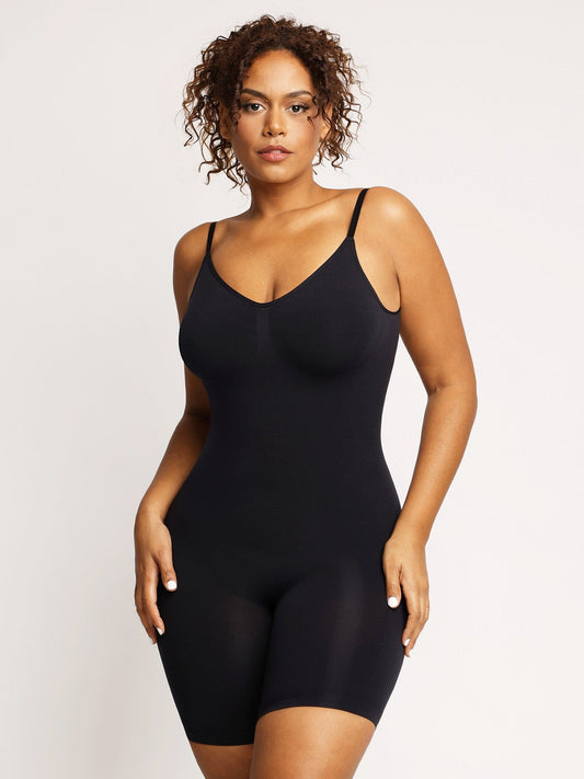 The Shapewear Bodysuit Sculpting Low Back Mid-Thigh